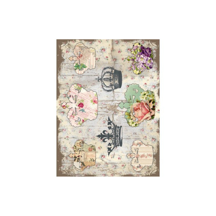 copy of Papel de arroz esfera reloj